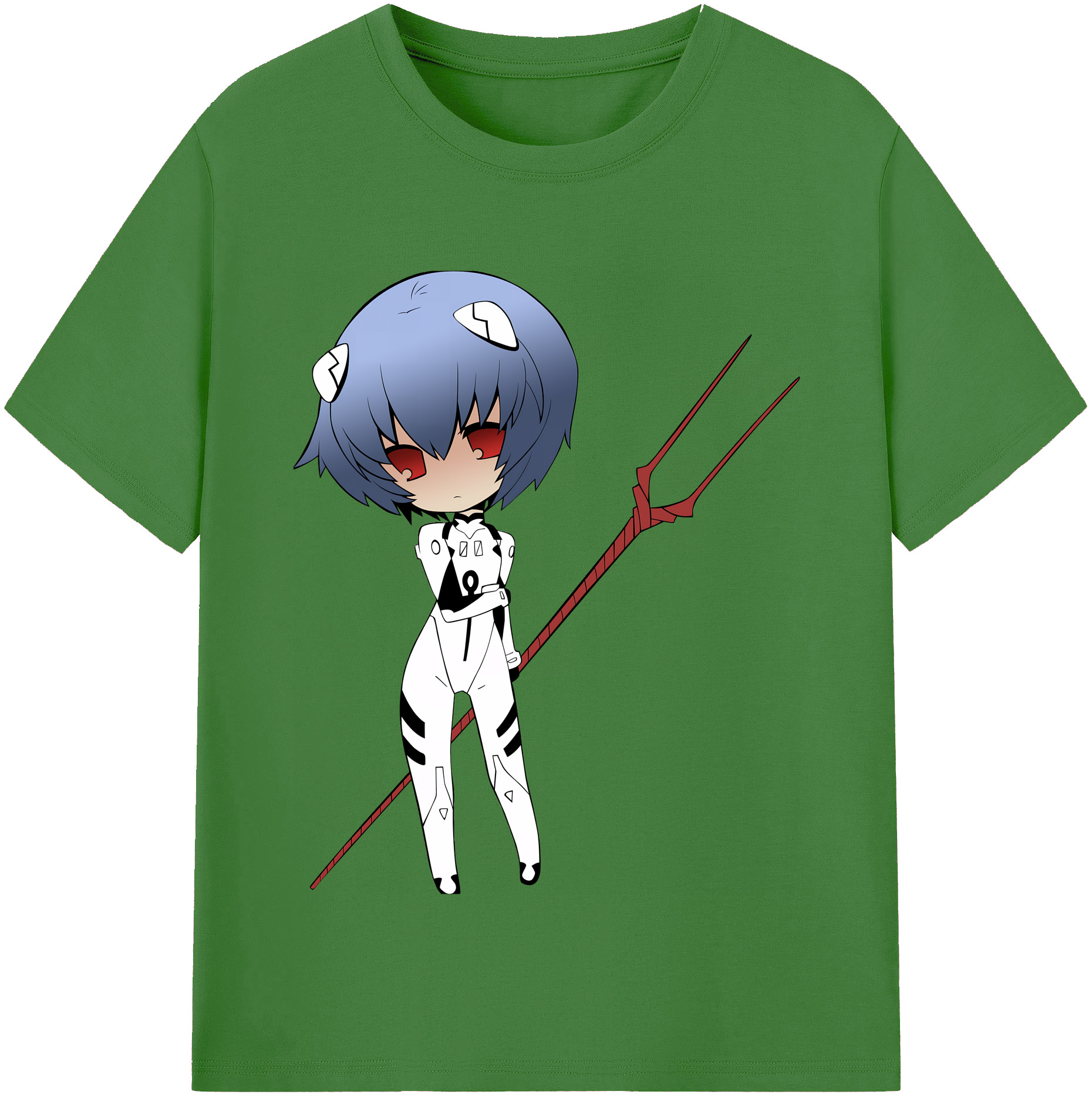 （画像用） EVA 新世紀エヴァンゲリオン レディースカジュアルプリントTシャツ（綿100％）